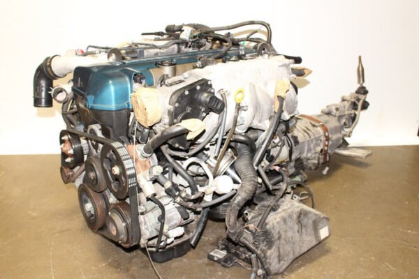 JDM Toyota 2JZ-GTE VVTI Engine W58 5-Speed Manual Transmission