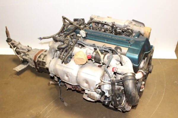 JDM Toyota 2JZ-GTE VVTI Engine W58 5-Speed Manual Transmission - Image 6