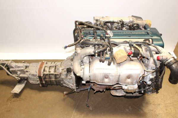 JDM Toyota 2JZ-GTE VVTI Engine W58 5-Speed Manual Transmission - Image 8