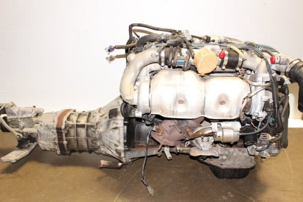 JDM Toyota 2JZ-GTE VVTI Engine W58 5-Speed Manual Transmission - Image 9