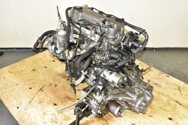 1996-2000 Honda Civic Engine 1.5L JDM D15B Non Vtec 4 Cylinder and 5 Speed Manual Transmission - Image 6